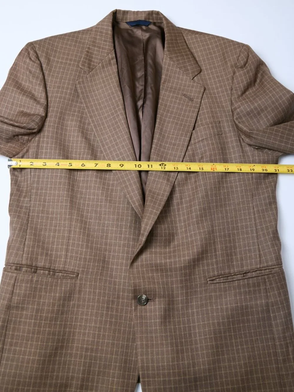 Burberry London Men's Wool Sport Coat Blazer Plaid Jacket old money quiet luxury